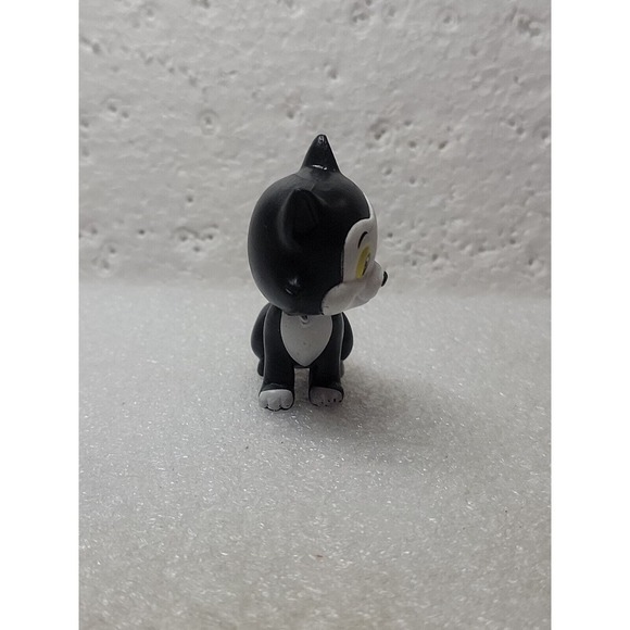 FIGARO PINOCCHIO DISNEY CAT ACTION FIGURE TOY MINNIE MOUSE BLACK WHITE VINTAGE - Picture 2 of 8